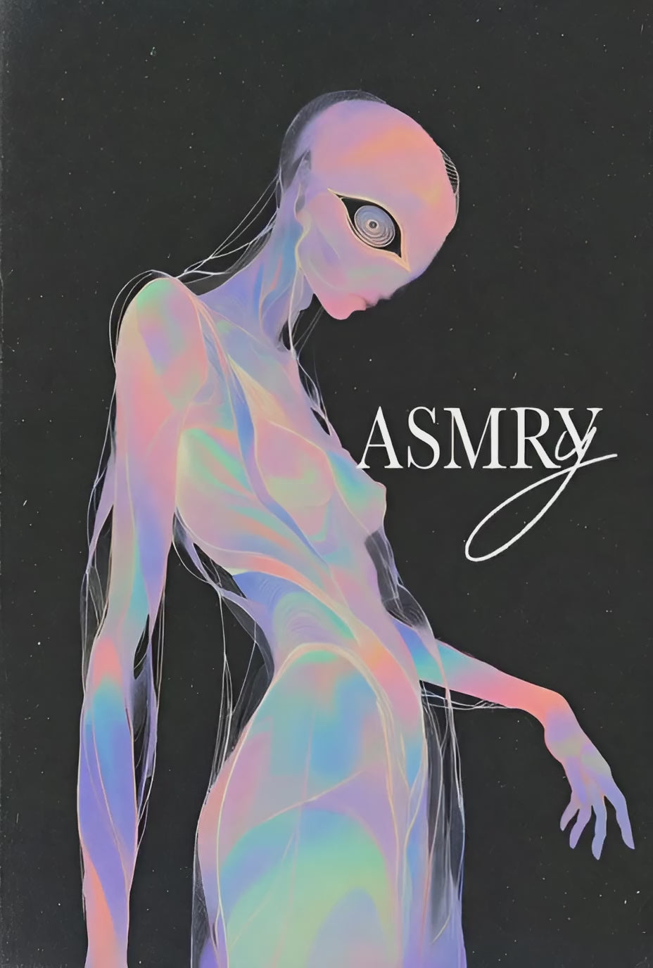 ASMRY Lucid Humanoid - The original inspiration for the ASMRY brand identity and surrealist streetwear aesthetic.
